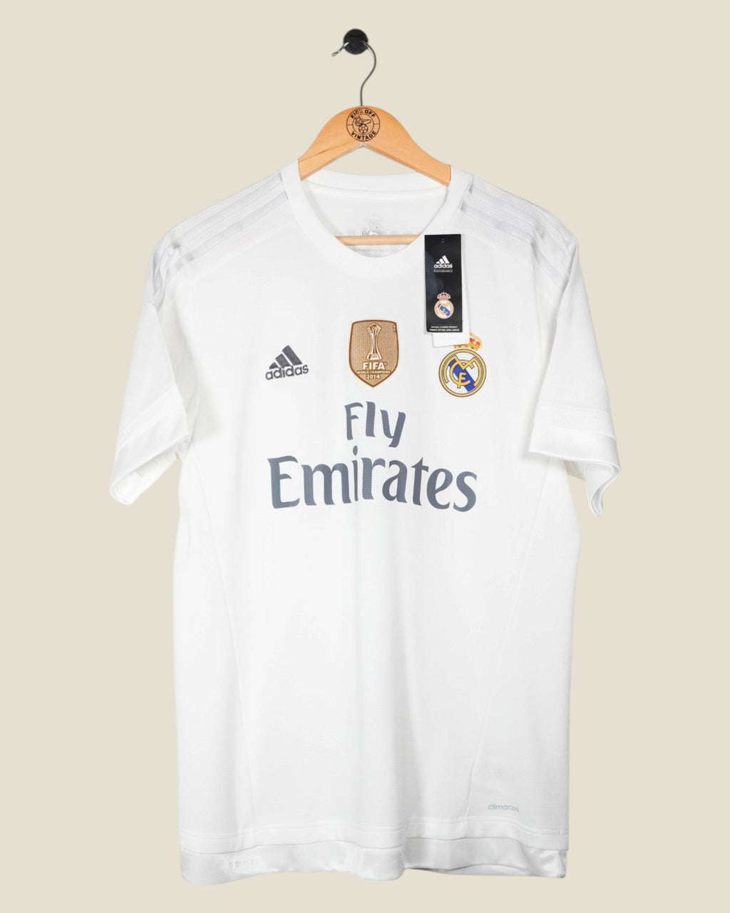 REAL MADRID 2015/16 RONALDO HOME BNWT (L) ADIDAS