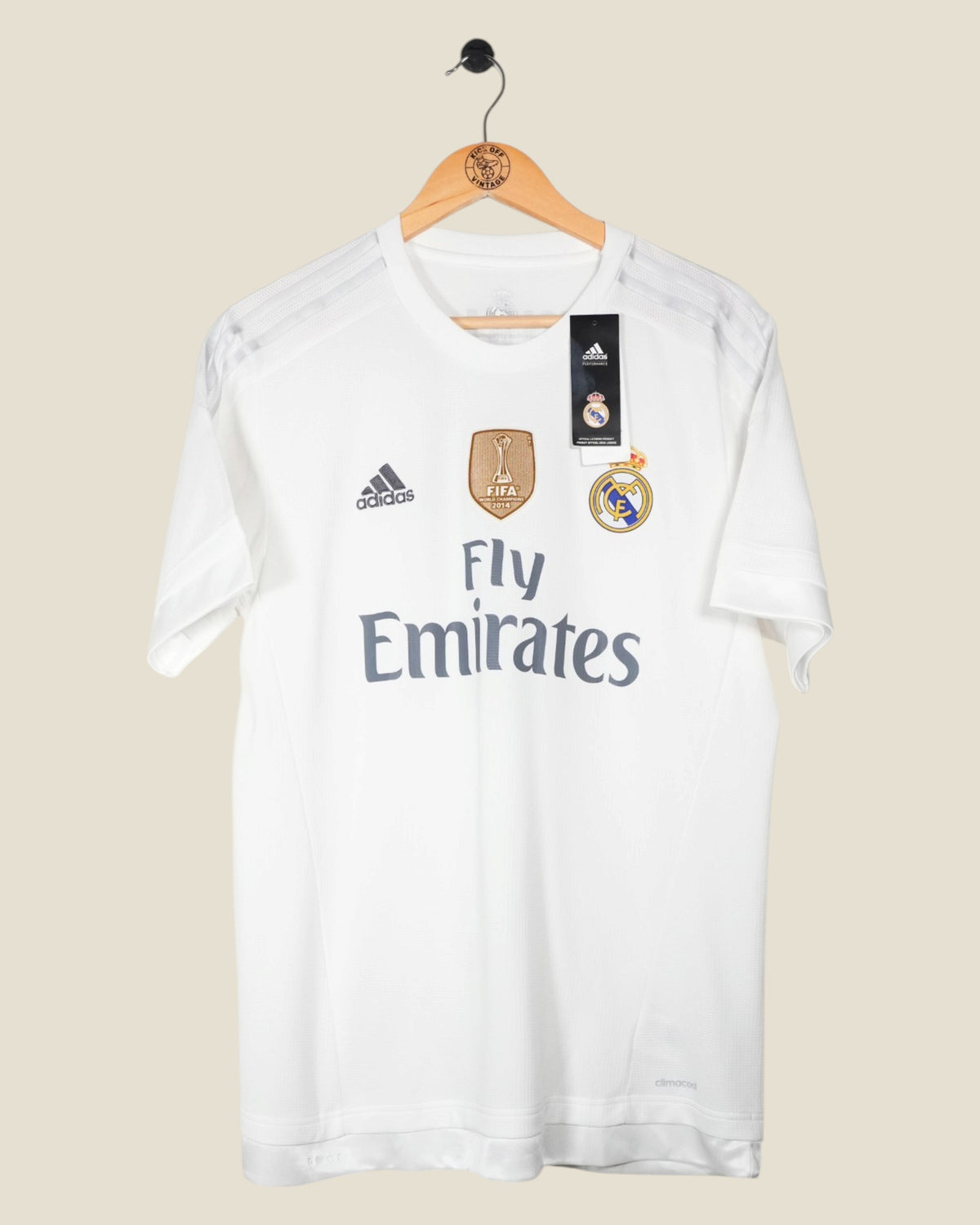 REAL MADRID 2015/16 RONALDO HOME BNWT (L) ADIDAS