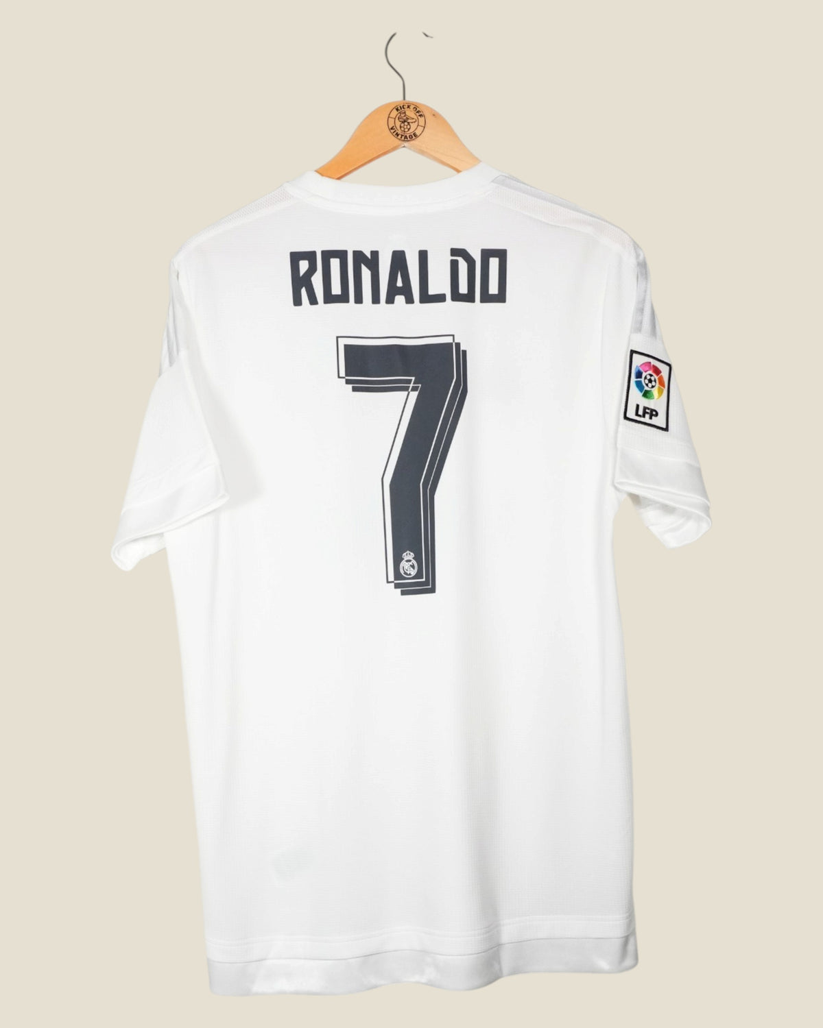 REAL MADRID 2015/16 RONALDO HOME BNWT (L) ADIDAS