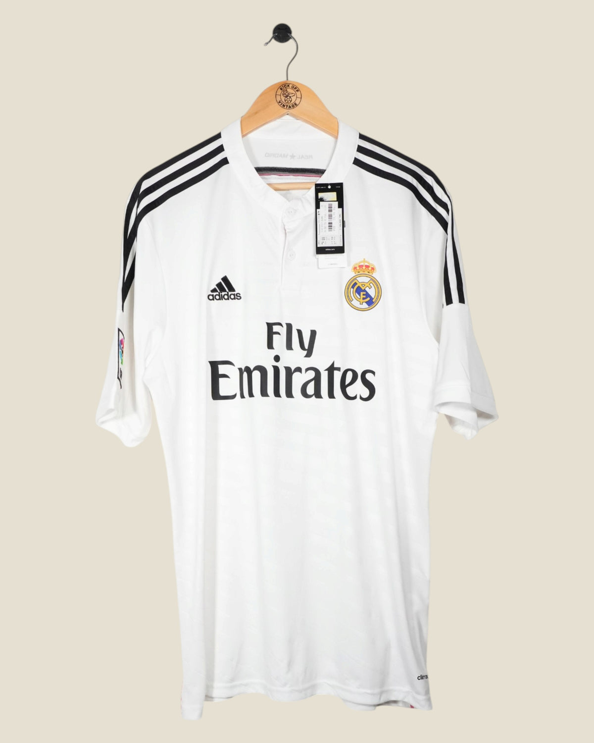 REAL MADRID 2014/15 RONALDO HOME BNWT (XL) ADIDAS