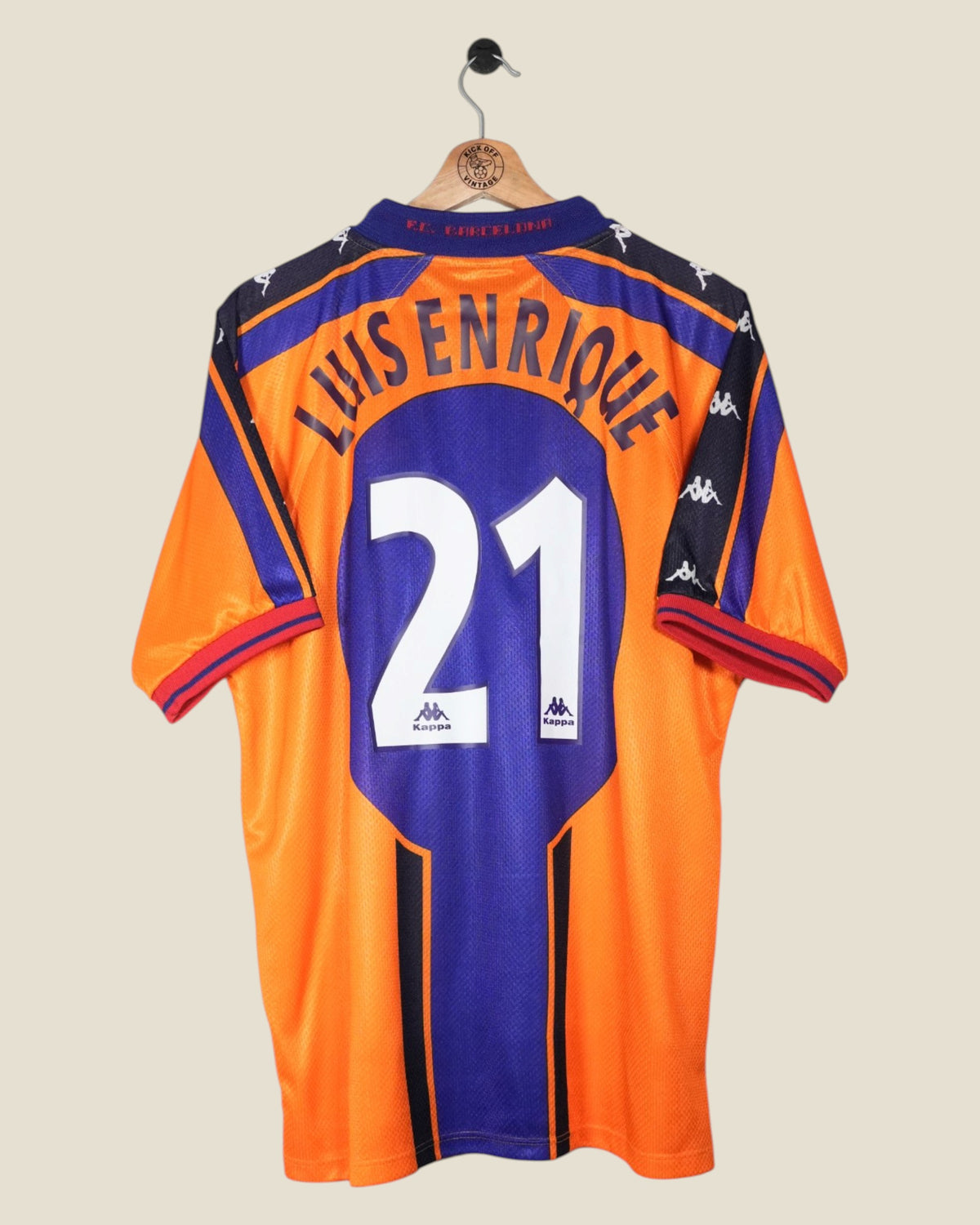 BARCELONA 1997/98 LUIS ENRIQUE AWAY (L) NIKE