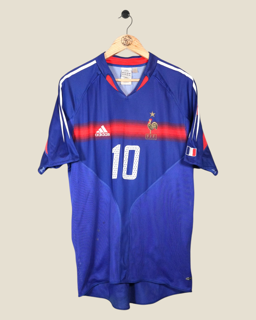 FRANCE 2004 ZIDANE HOME (L) ADIDAS