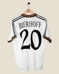 GERMANY 1996 BIERHOFF HOME SHIRT (M) ADIDAS