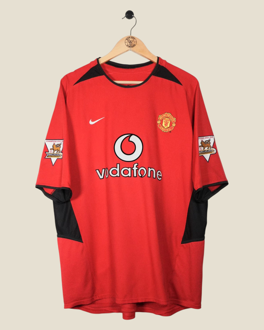 MANCHESTER UNITED 2003/04 RONALDO HOME SHIRT (L) NIKE