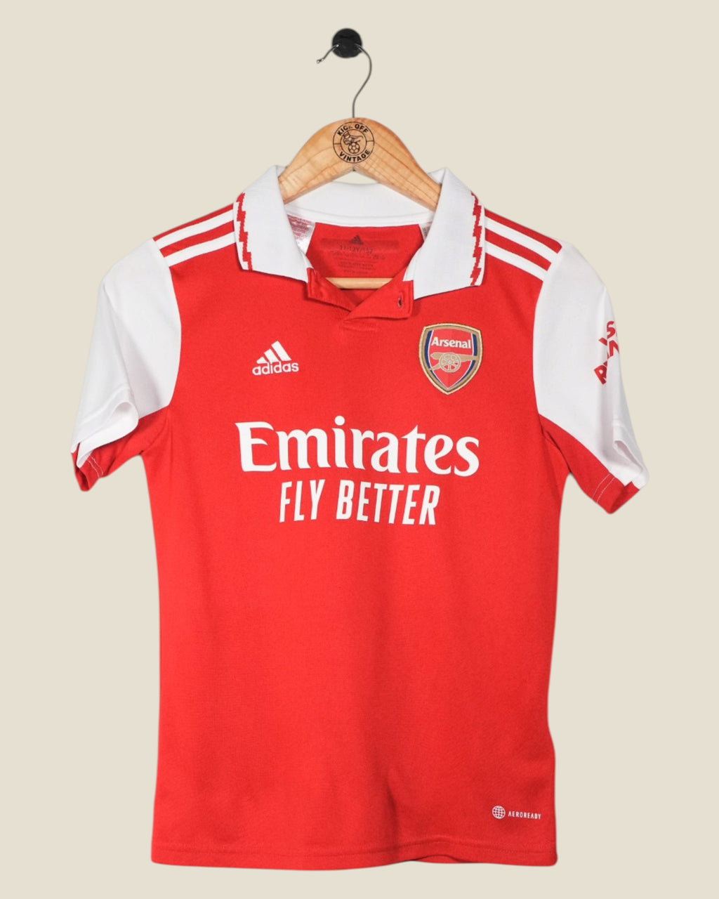ARSENAL 2022/23 HOME SHIRT (KIDS M) ADIDAS