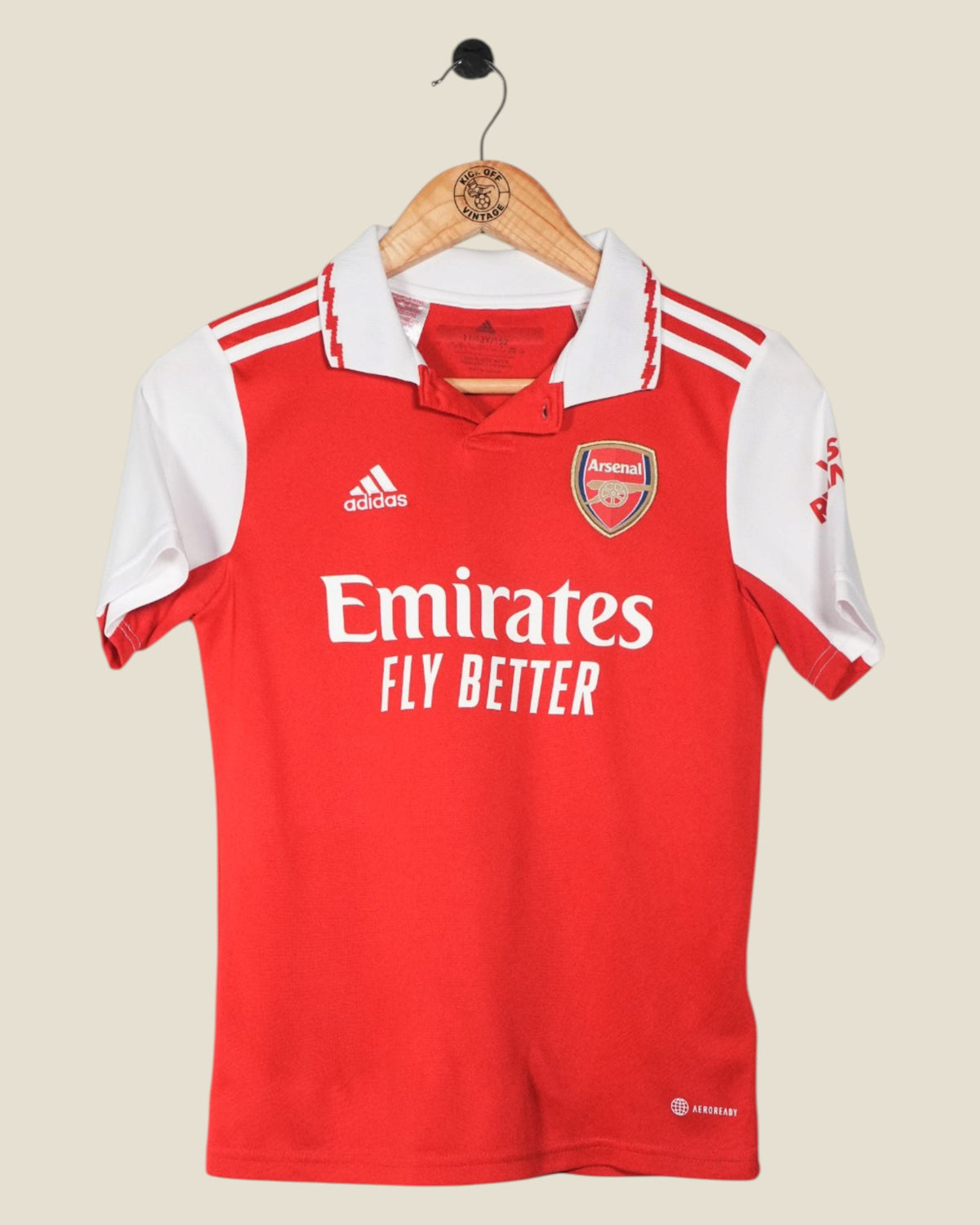 ARSENAL 2022/23 HOME SHIRT (KIDS M) ADIDAS