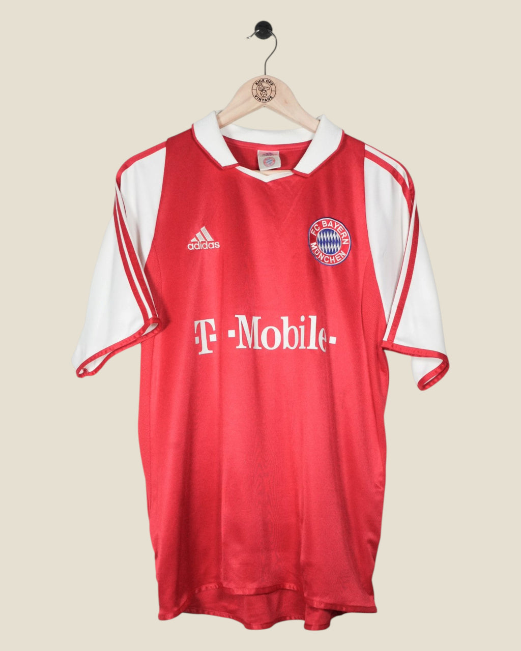 BAYERN MUNICH 2003/04 MAAKAY HOME SHIRT (M) ADIDAS
