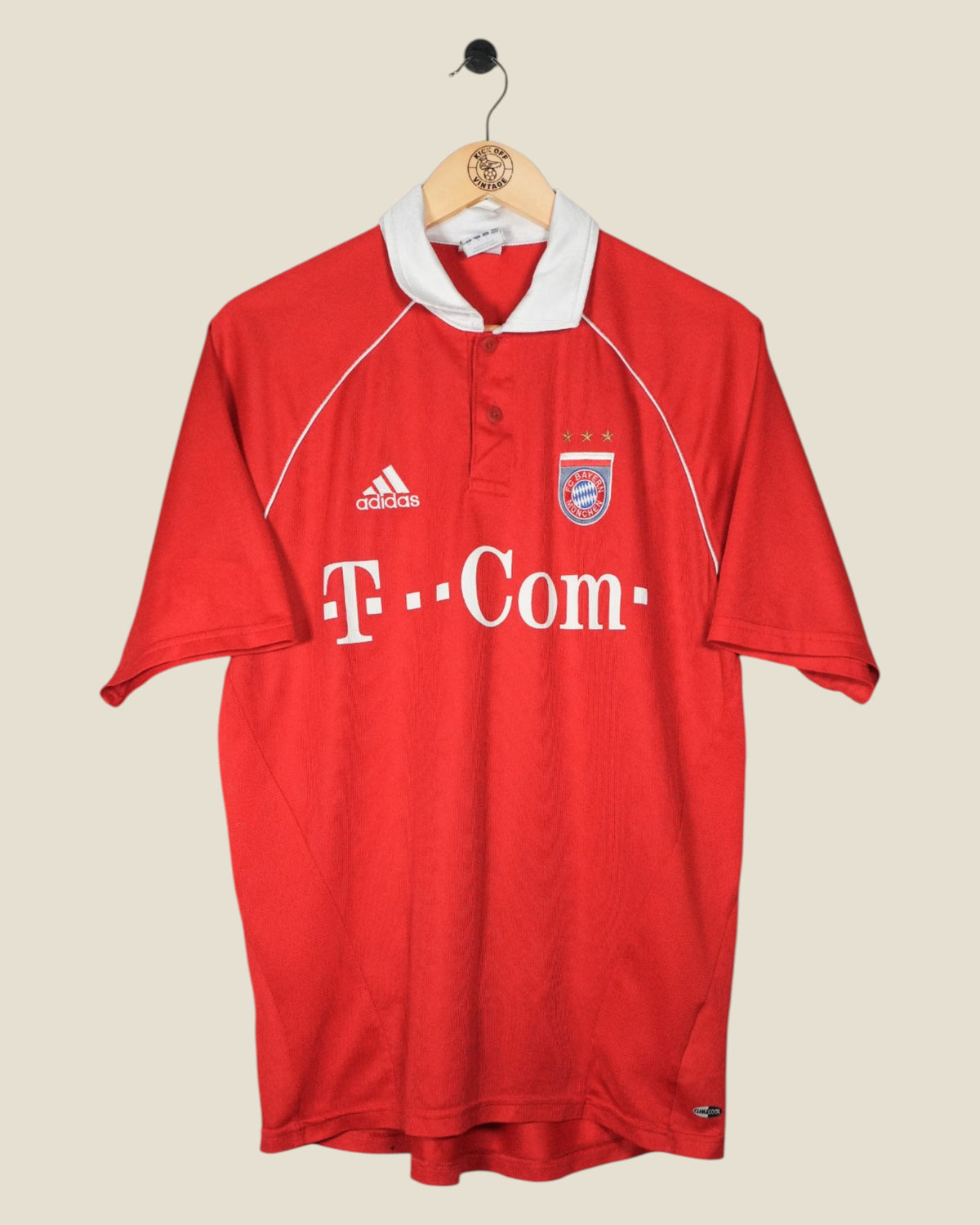 BAYERN MUNICH 2005/07 HOME SHIRT (M) ADIDAS