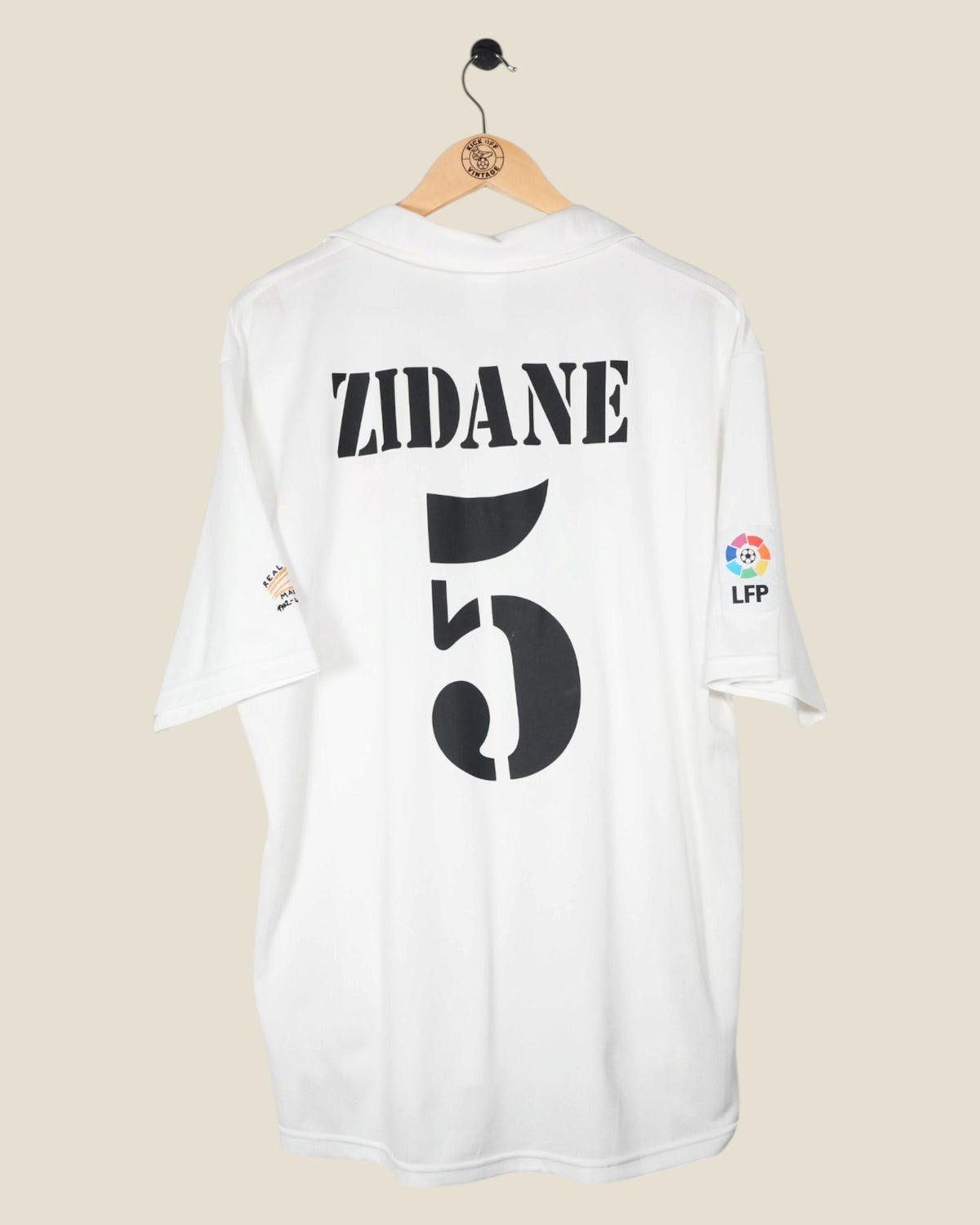 REAL MADRID 2002/03 ZIDANE HOME SHIRT (L) ADIDAS