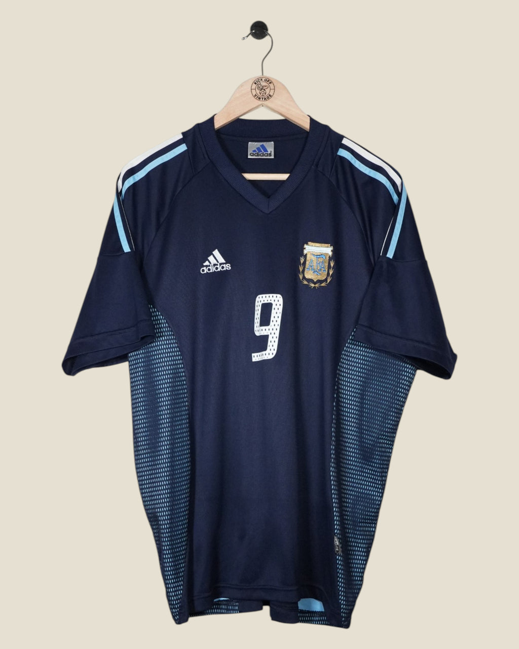 ARGENTINA 2002 BATISTUTA AWAY SHIRT (XL) ADIDAS