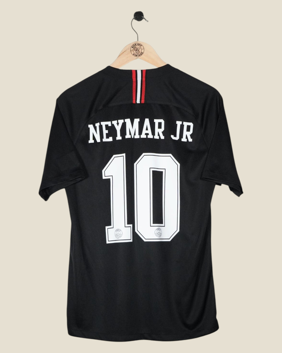 PARIS SAINT-GERMAIN 2018/19 NEYMAR EUROPEAN HOME SHIRT (M) AIR JORDAN