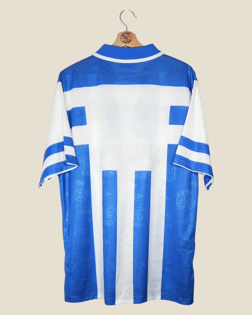 DEPORTIVO LA CORUNA 1994/97 HOME BNWT SHIRT (XXL) UMBRO