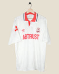 ABERDEEN 1990/93 AWAY SHIRT (XL) UMBRO