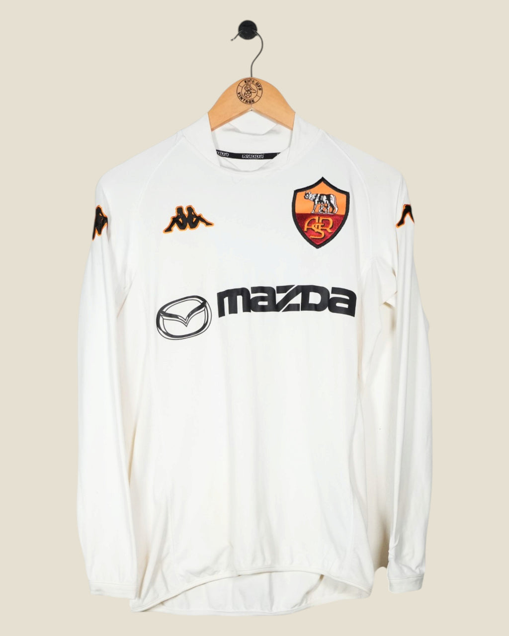 AS ROMA 2002/03 TOTTI AWAY L/S (M) KAPPA