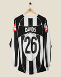 JUVENTUS 2002/03 DAVIDS HOME L/S PLAYER ISSUE (L) LOTTO