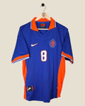 NETHERLANDS 1997 BERGKAMP AWAY (L) NIKE