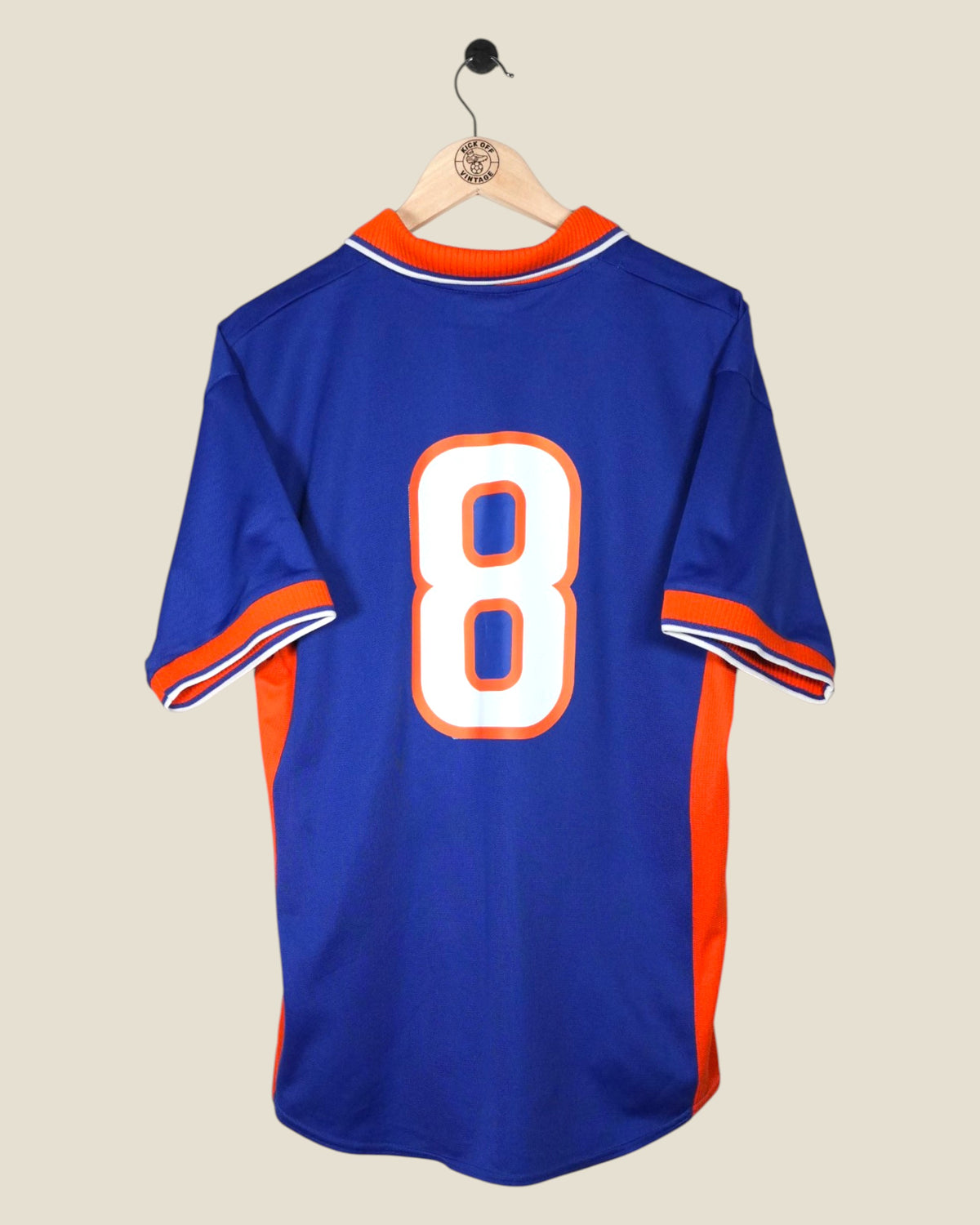 NETHERLANDS 1997 BERGKAMP AWAY (L) NIKE