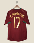 PORTUGAL 2006 RONALDO HOME SHIRT (M) NIKE