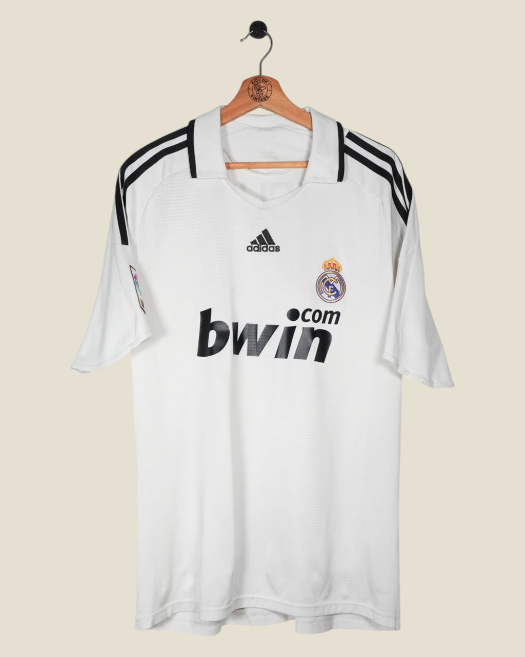 REAL MADRID 2008/09 RAUL HOME (L) ADIDAS