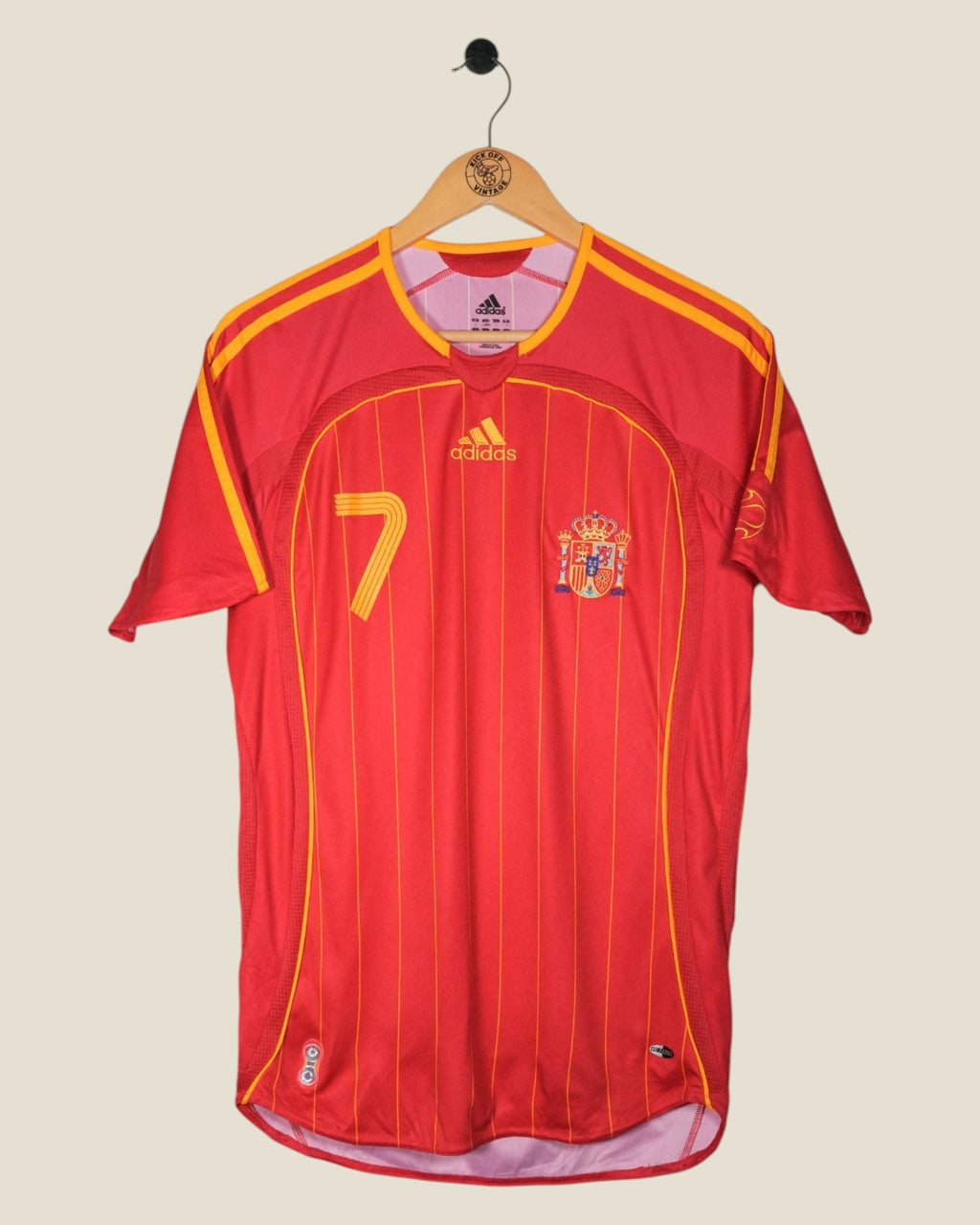 SPAIN 2006 RAUL HOME SHIRT (M) ADIDAS
