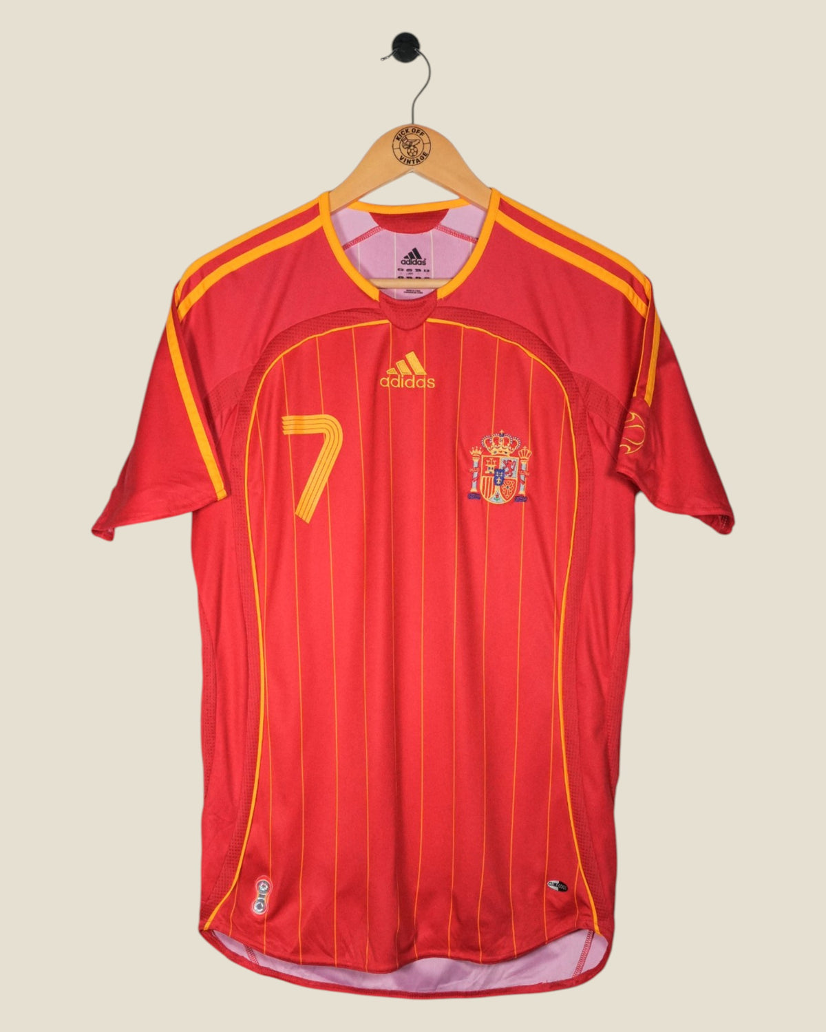 SPAIN 2006 RAUL HOME SHIRT (M) ADIDAS