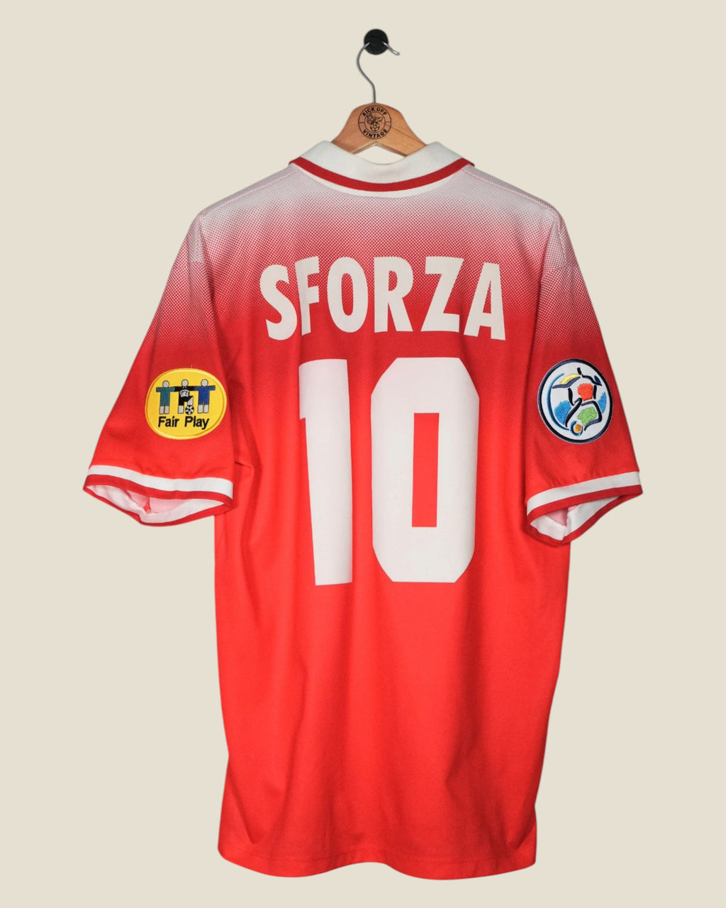 SWITZERLAND 1996 SFORZA EURO HOME (L) LOTTO