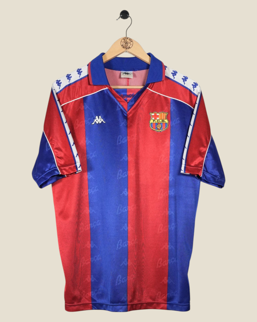 BARCELONA 1992/95 #10 HOME SHIRT (L) KAPPA
