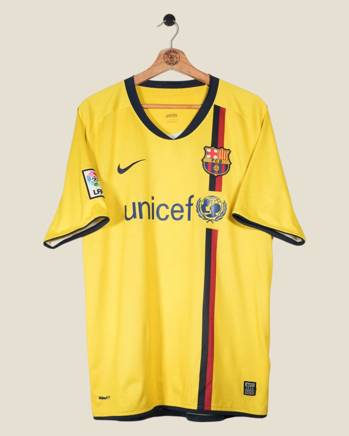 BARCELONA 2008/09 MESSI  AWAY SHIRT (L) NIKE