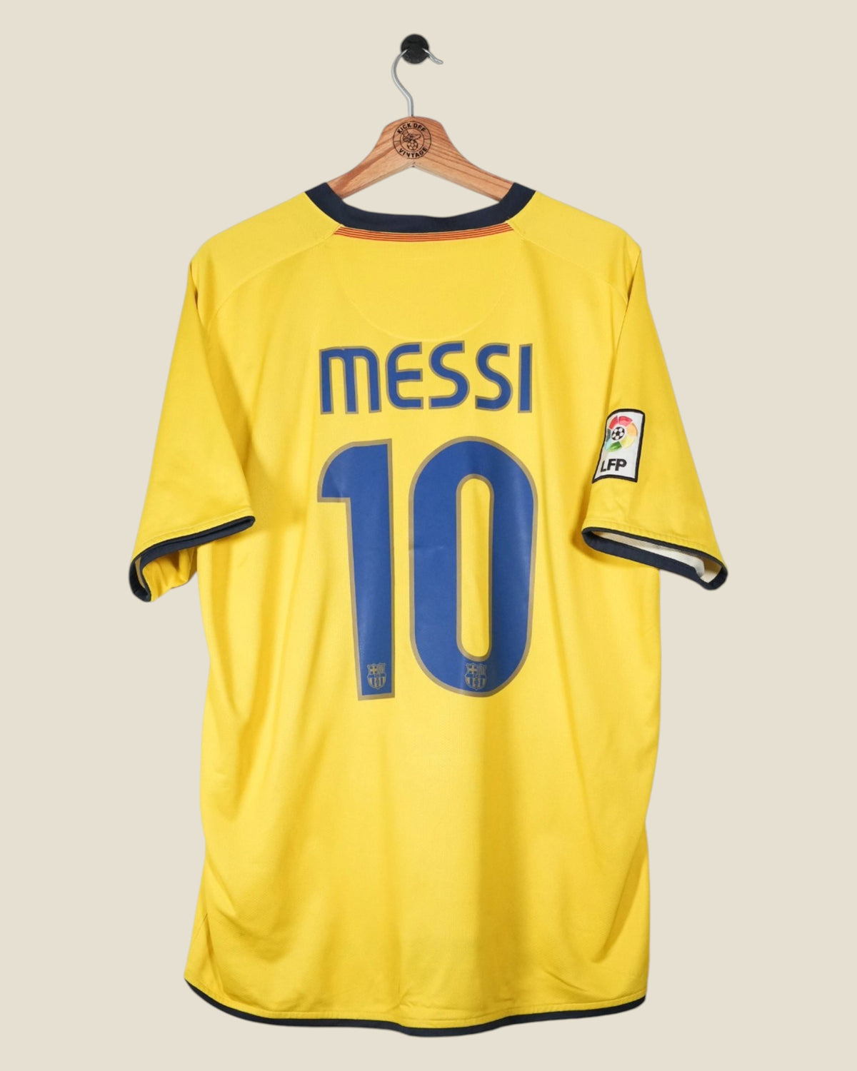 BARCELONA 2008/09 MESSI  AWAY SHIRT (L) NIKE