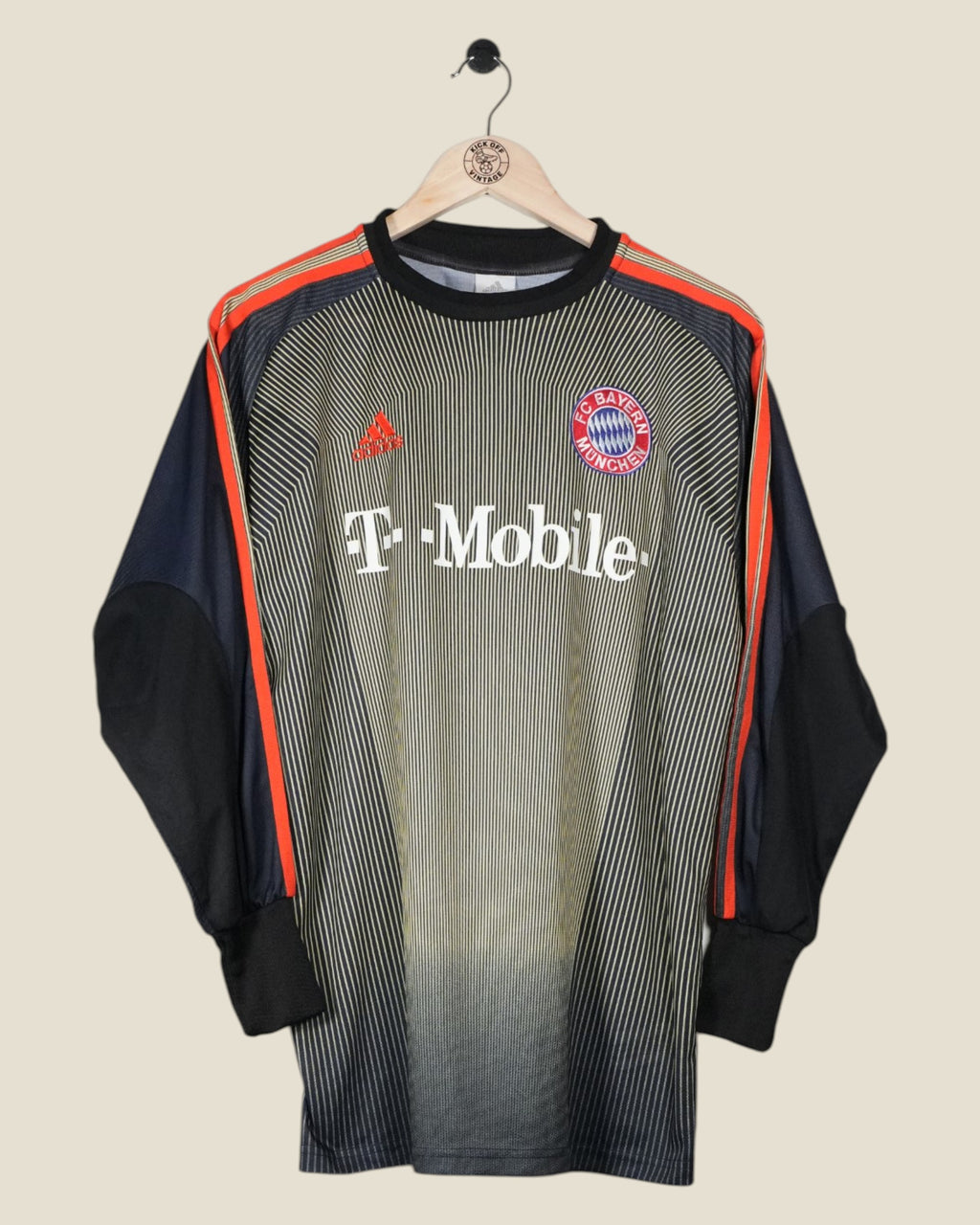 BAYERN MUNICH 2003/04 KAHN GK SHIRT (L) ADIDAS