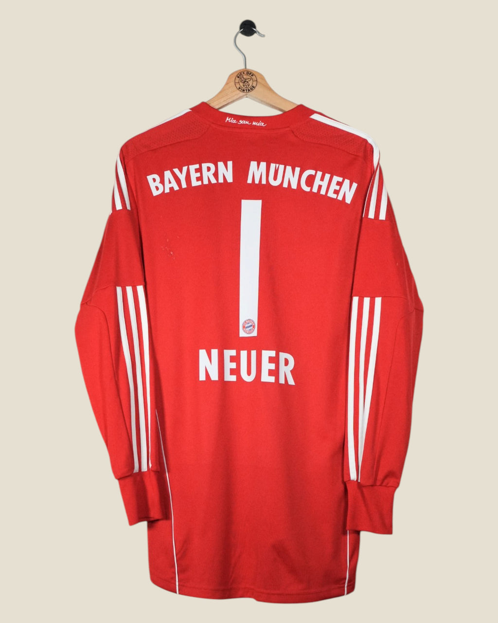 BAYERN MUNICH 2013/14 NEUER GK SHIRT (M) ADIDAS