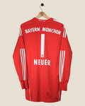 BAYERN MUNICH 2013/14 NEUER GK SHIRT (M) ADIDAS