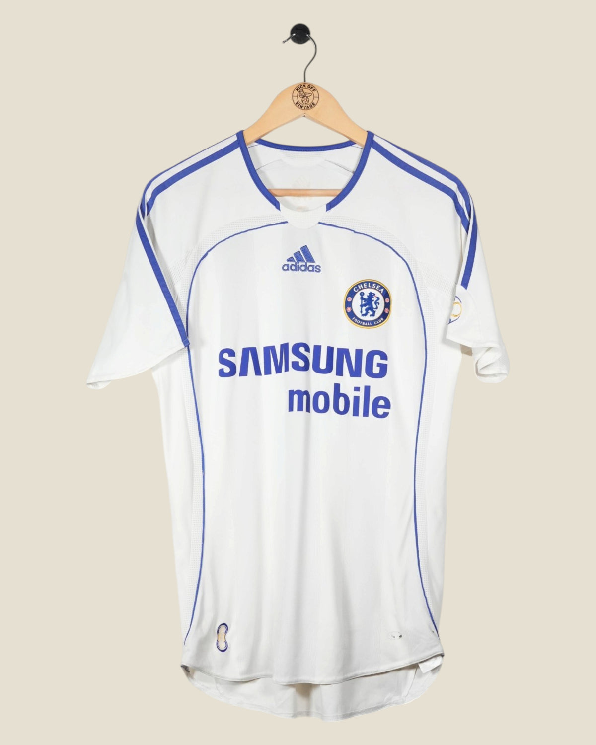 CHELSEA 2006/07 DROGBA AWAY SHIRT (S) ADIDAS
