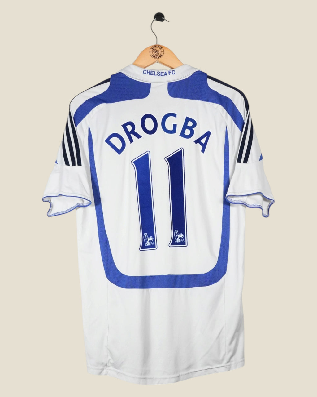 CHELSEA 2007/08 DROGBA THIRD SHIRT (M) ADIDAS