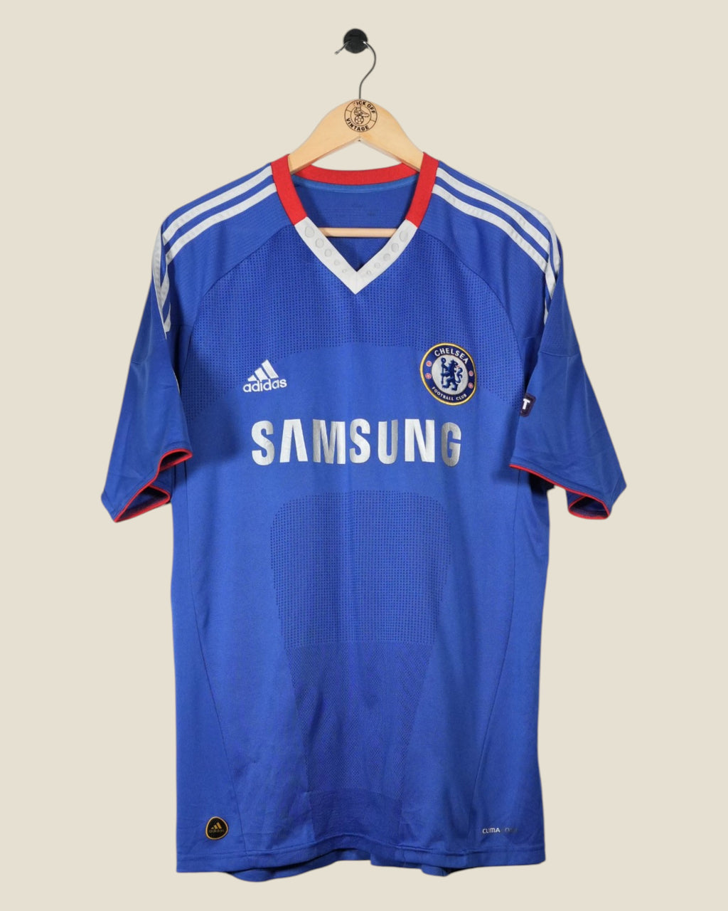 CHELSEA 2010/11 DROGBA UCL HOME SHIRT (L) ADIDAS