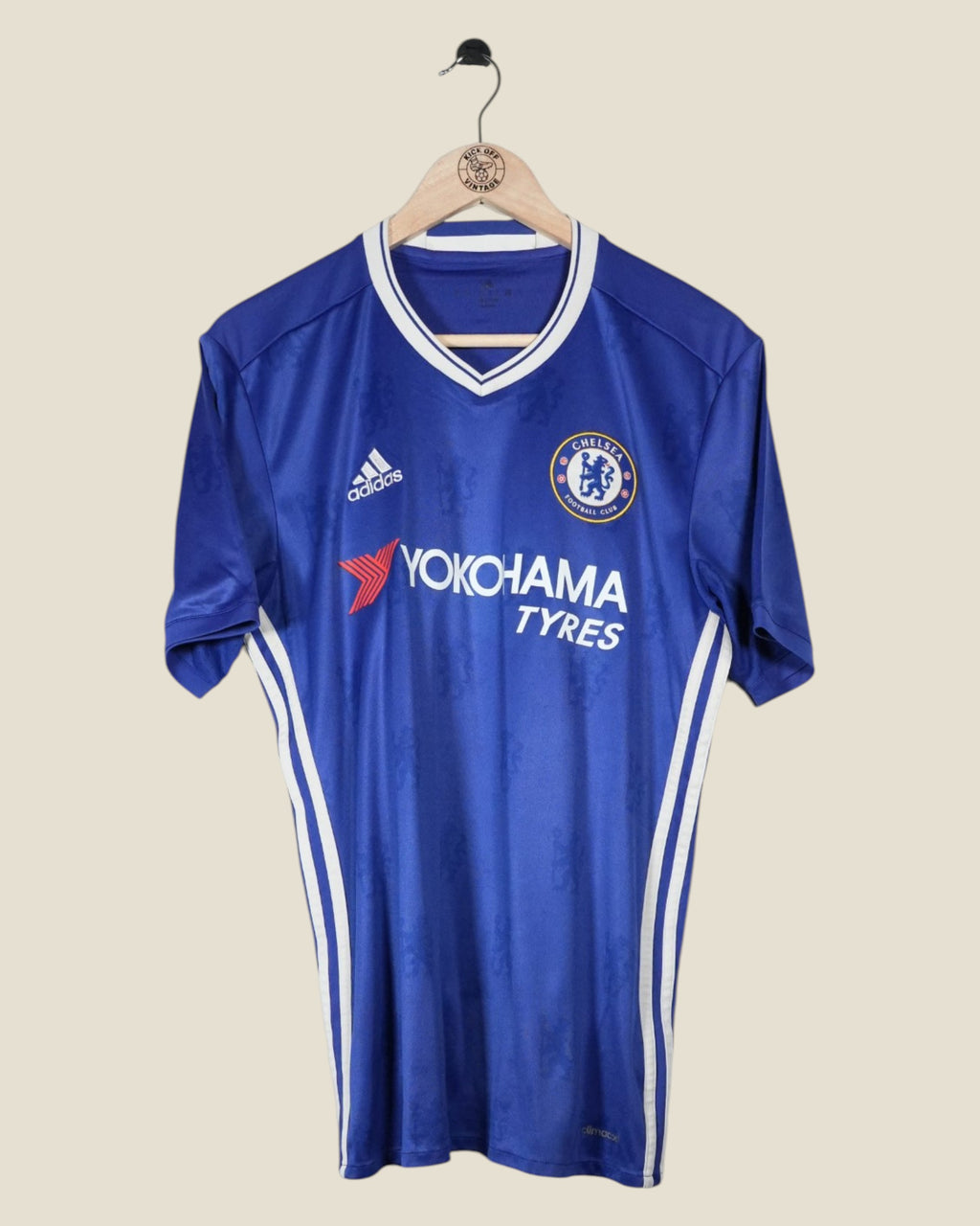 CHELSEA 2016/17 HAZARD HOME SHIRT (M) ADIDAS