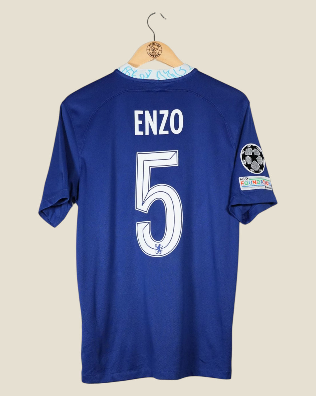 CHELSEA 2022/23 ENZO UCL HOME SHIRT (M) NIKE