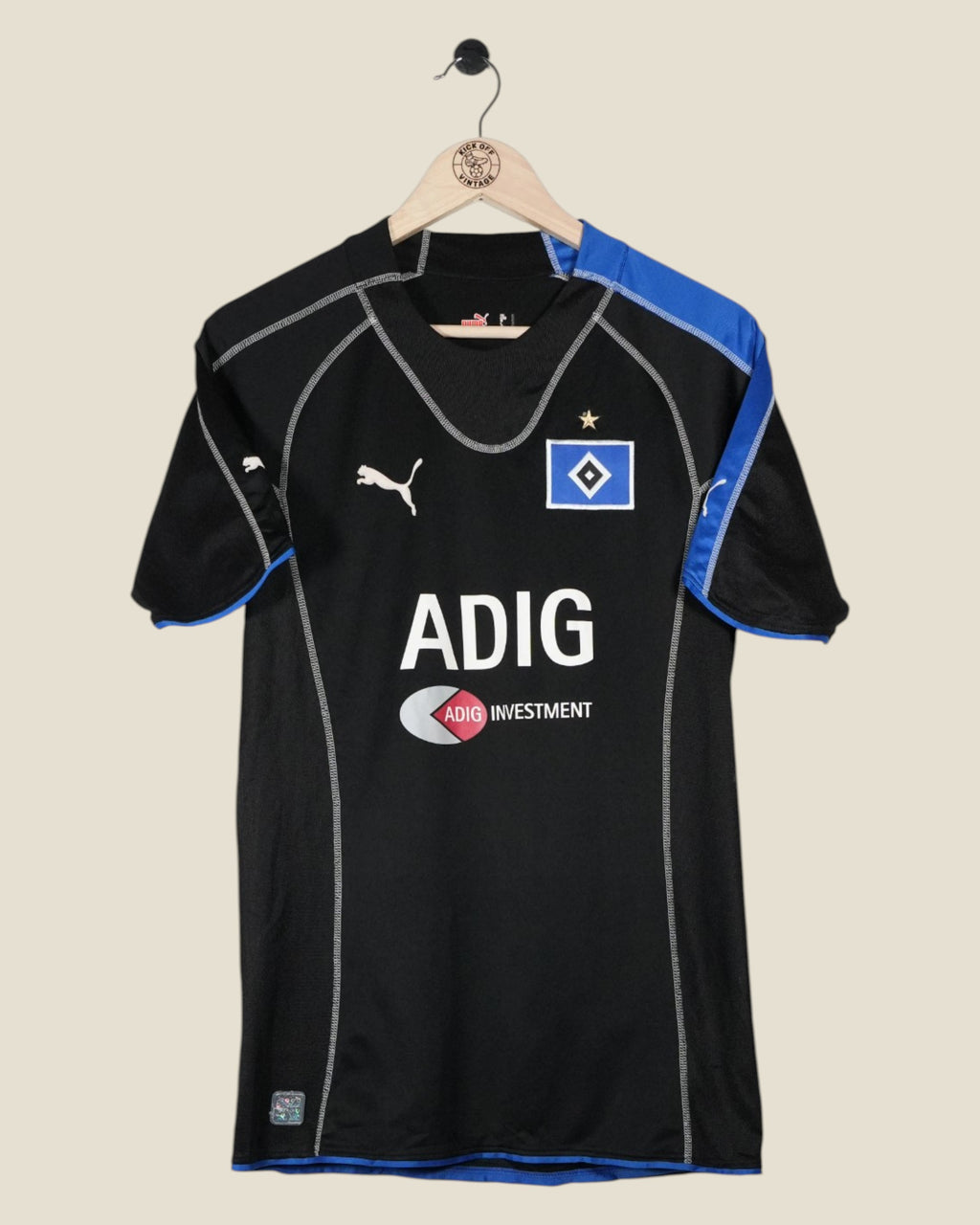 HAMBURG 2005/06 VAN BUYTEN AWAY SHIRT (M) PUMA