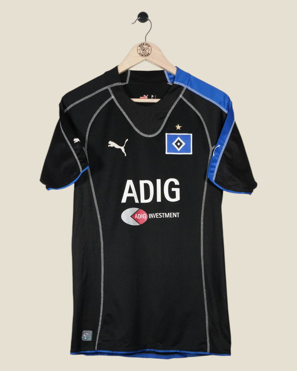 HAMBURG 2005/06 VAN BUYTEN AWAY SHIRT (M) PUMA