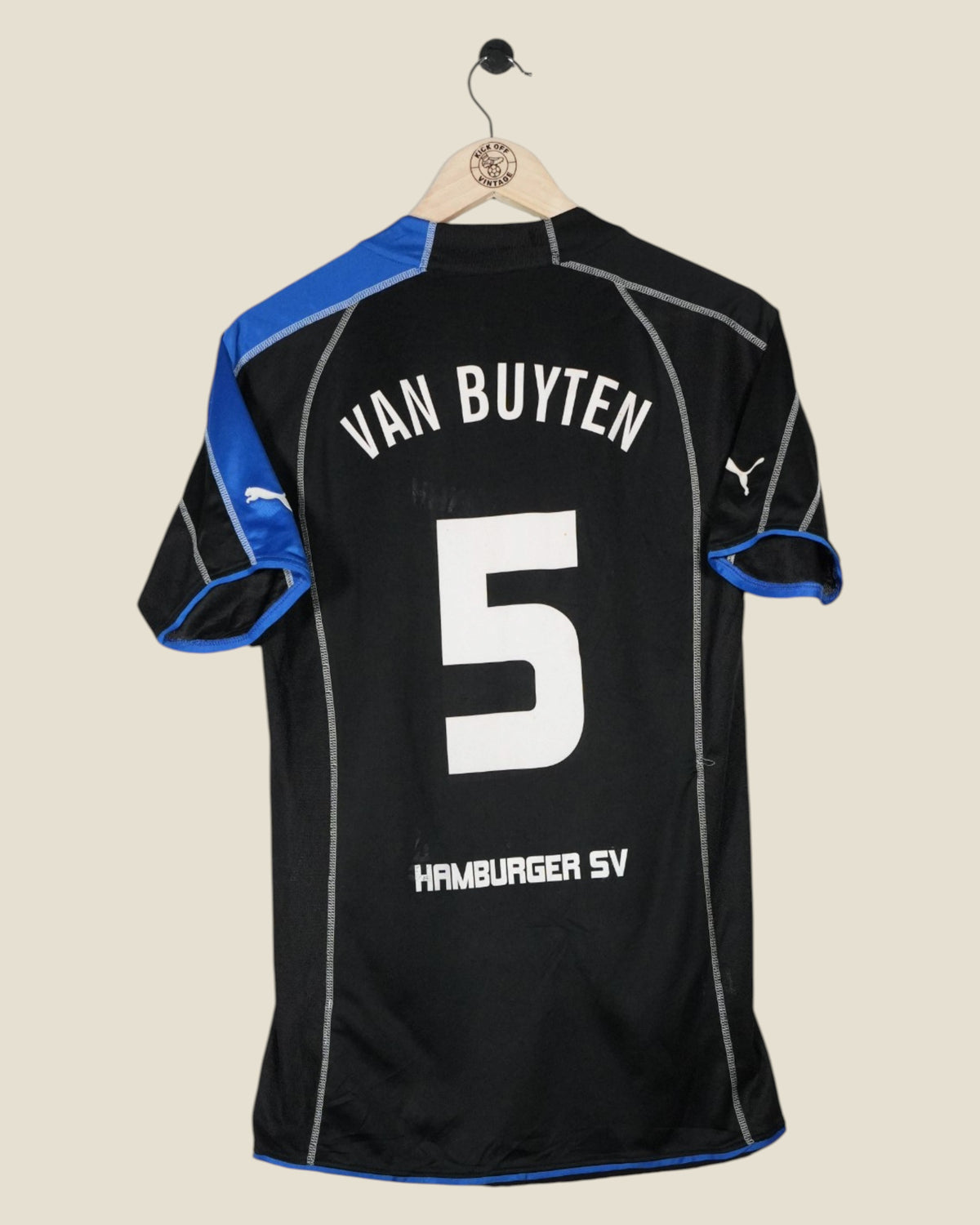 HAMBURG 2005/06 VAN BUYTEN AWAY SHIRT (M) PUMA