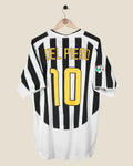 JUVENTUS 2003/04 DEL PIERO HOME SHIRT (XL) NIKE
