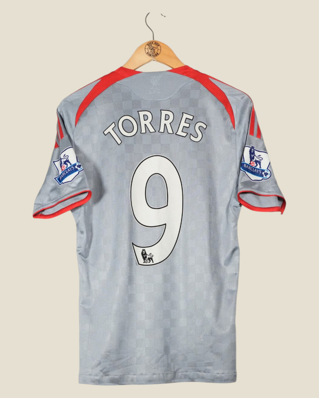 LIVERPOOL 2008/09 TORRES AWAY SHIRT (M) ADIDAS