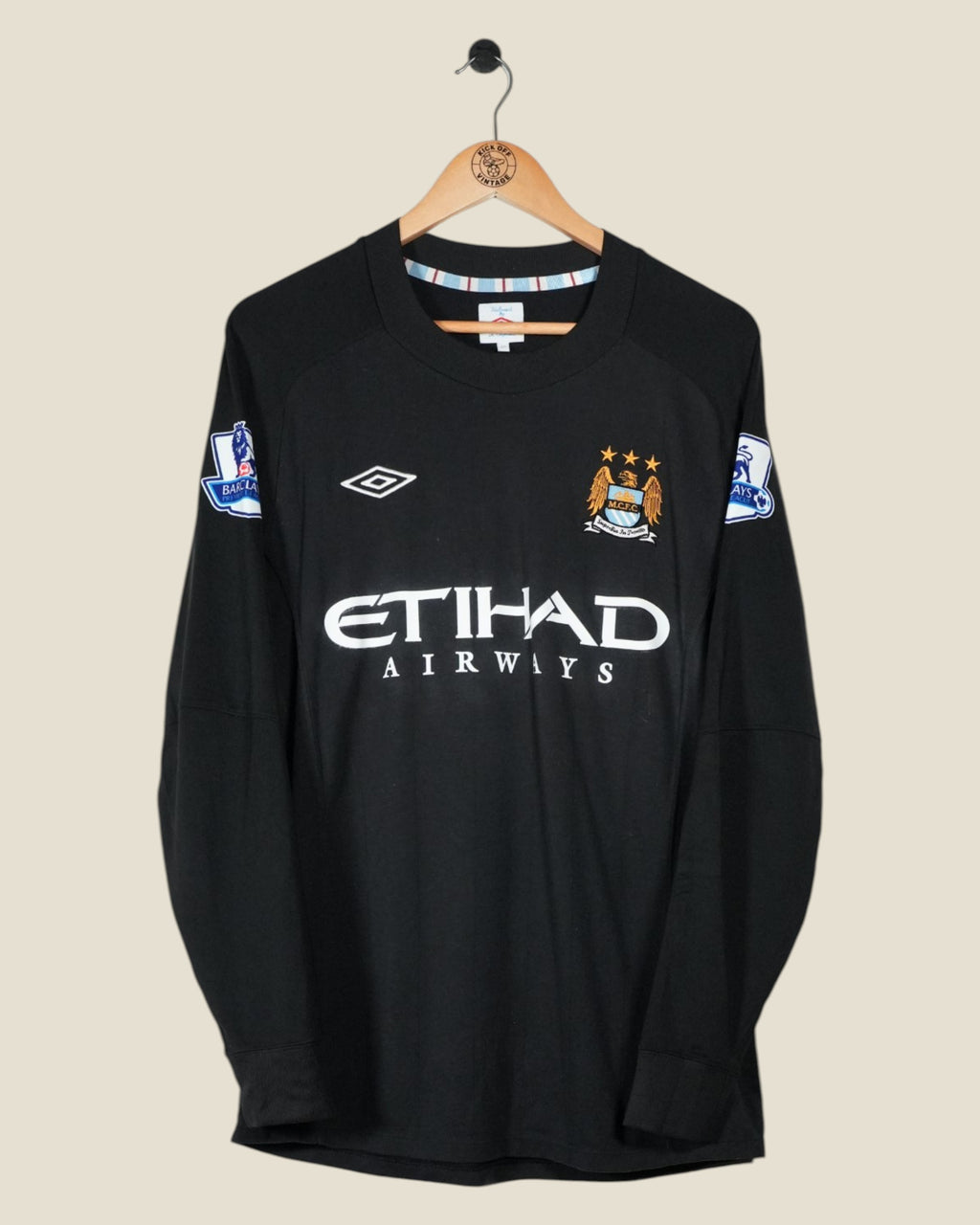 MANCHESTER CITY 2010/11 HART GK SHIRT (L) UMBRO