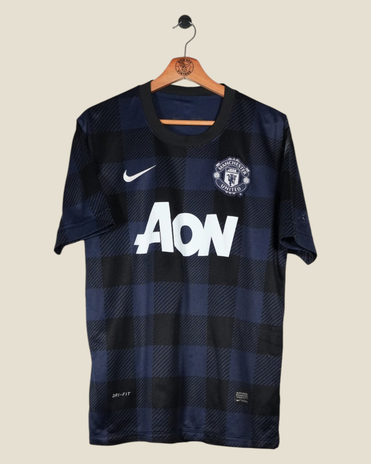 MANCHESTER UNITED 2013/14 GIGGS AWAY SHIRT (M) NIKE