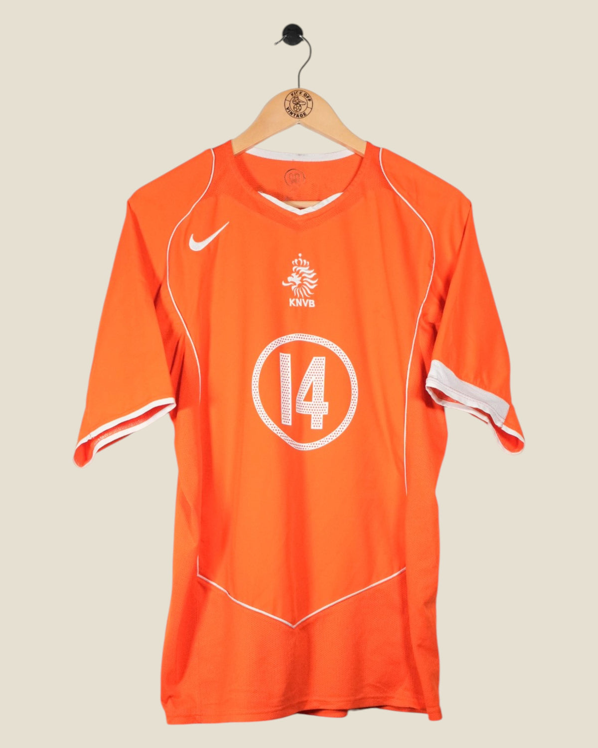 NETHERLANDS 2004 SNEIJDER HOME SHIRT (L) NIKE