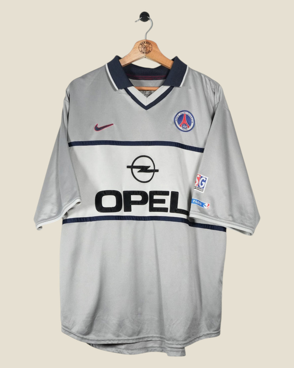 PARIS SAINT-GERMAIN 2000/01 OKOCHA AWAY SHIRT (XL) NIKE