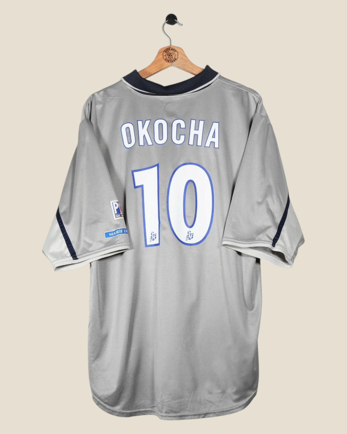 PARIS SAINT-GERMAIN 2000/01 OKOCHA AWAY SHIRT (XL) NIKE