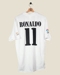 REAL MADRID 2002/03 RONALDO HOME SHIRT (M) ADIDAS