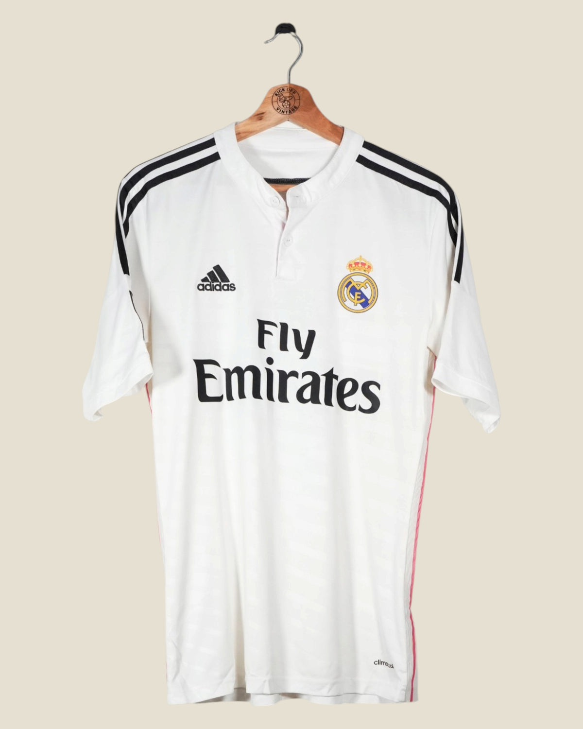 REAL MADRID 2014/15 RONALDO HOME SHIRT (M) ADIDAS