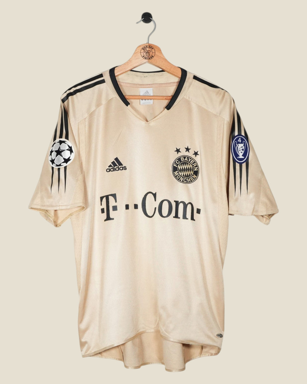 BAYERN MUNICH 2004/05 BALLACK UCL AWAY SHIRT (M) ADIDAS